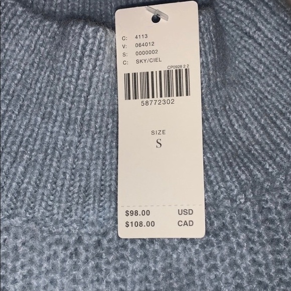✨sold✨NWT anthro puff sleeved sweater - Picture 6 of 7